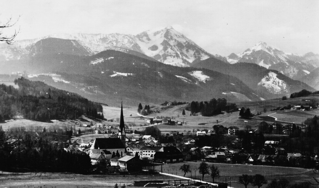 Siegsdorf historische Aufnahme 30er Jahre