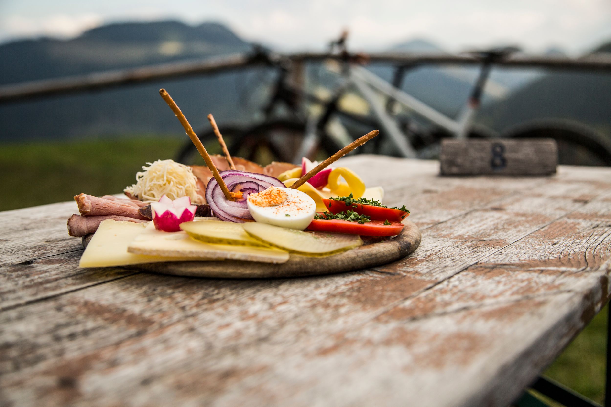 Brotzeit im Chiemgau