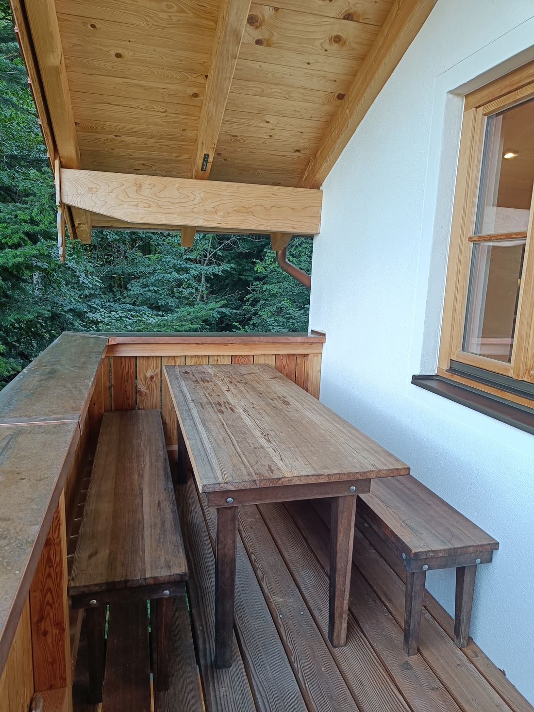 Balkon Essecke