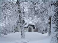 Kriegerkapelle im Winter