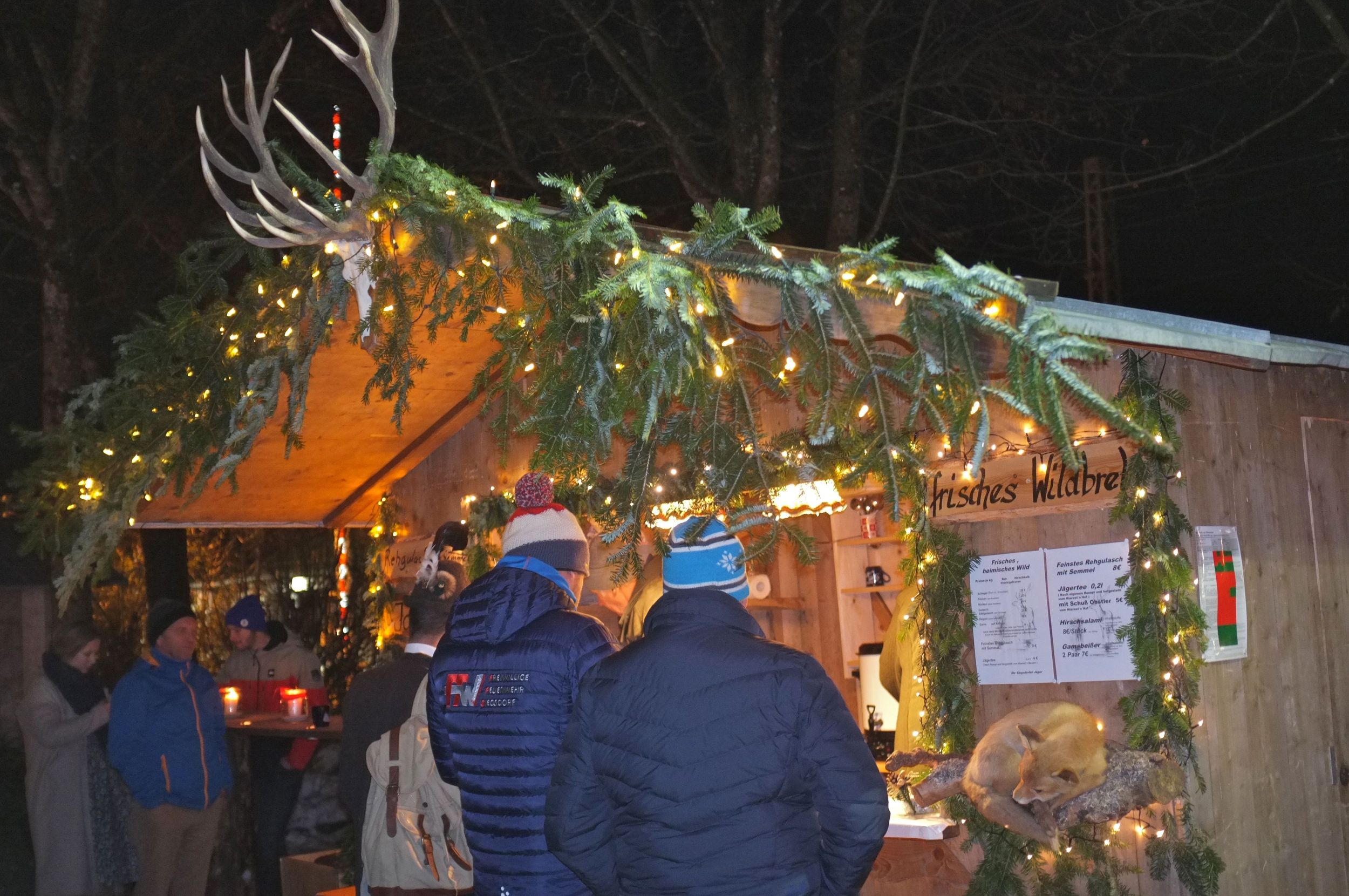 Christkindlmarkt Siegsdorf - Jägerhütte