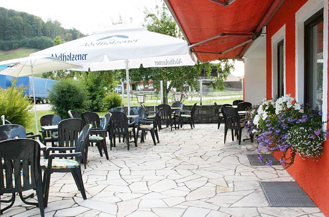 die gemütliche Terrasse
