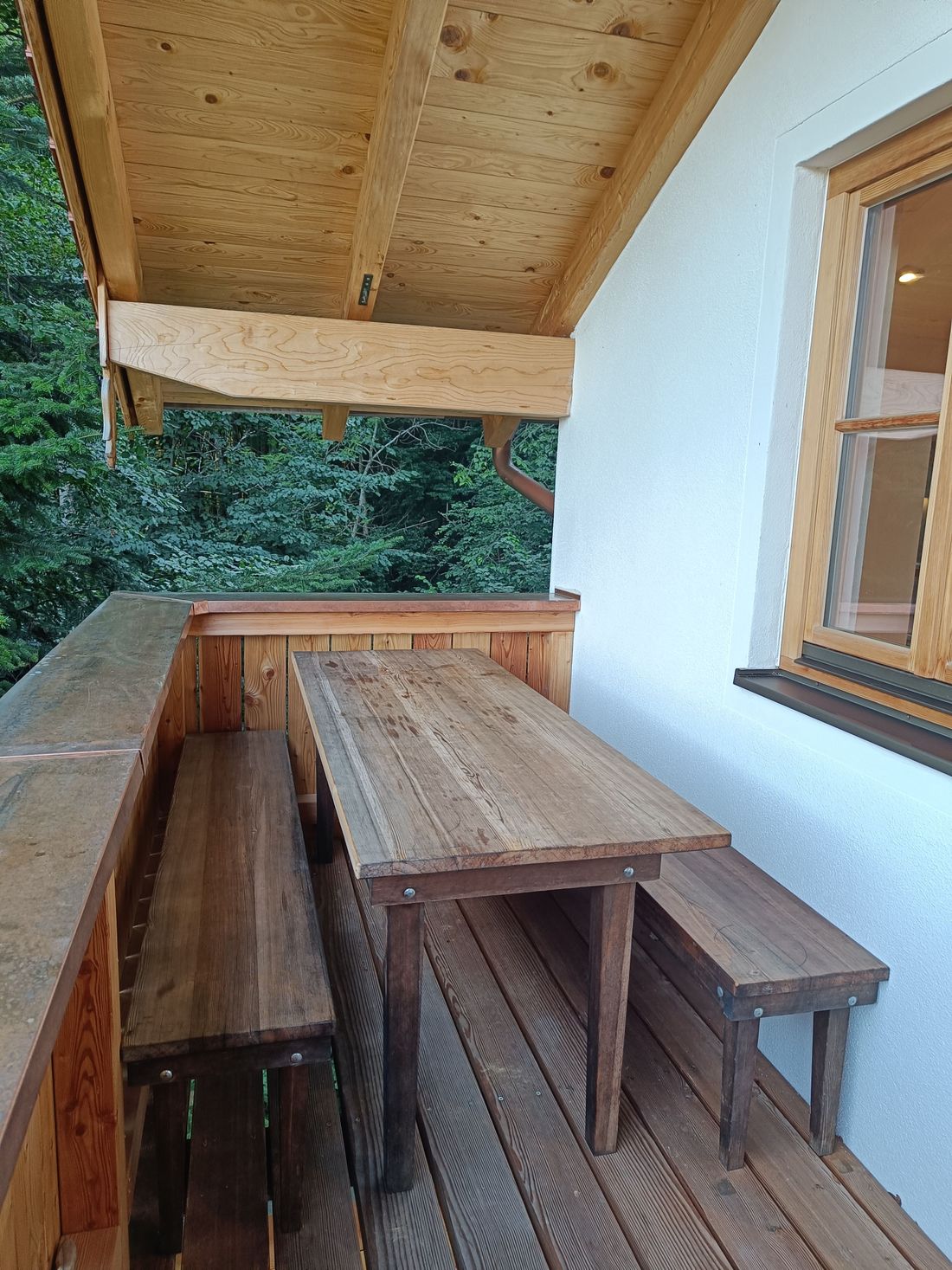 Balkon Essecke