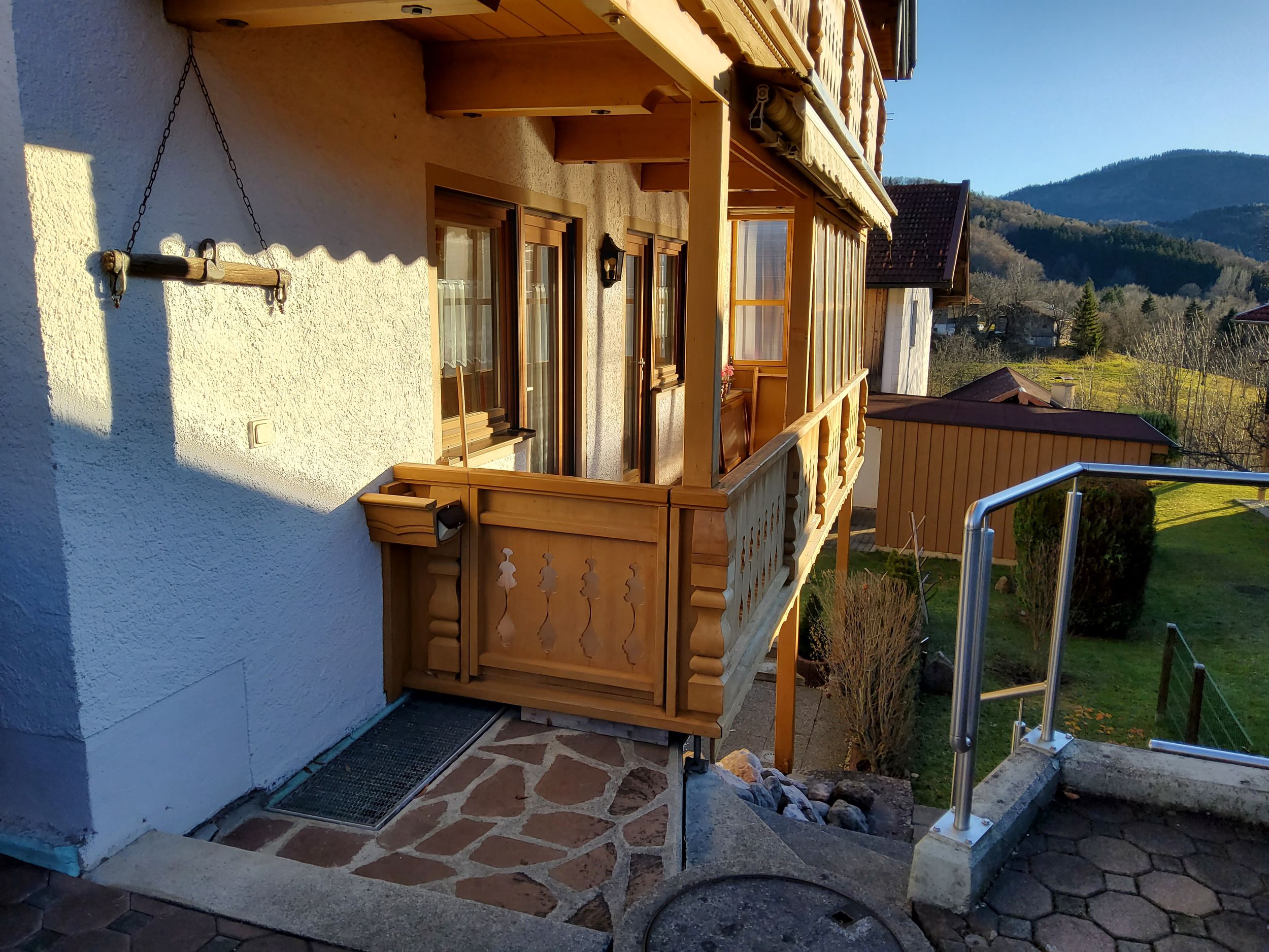 Eingang Ferienwohnung