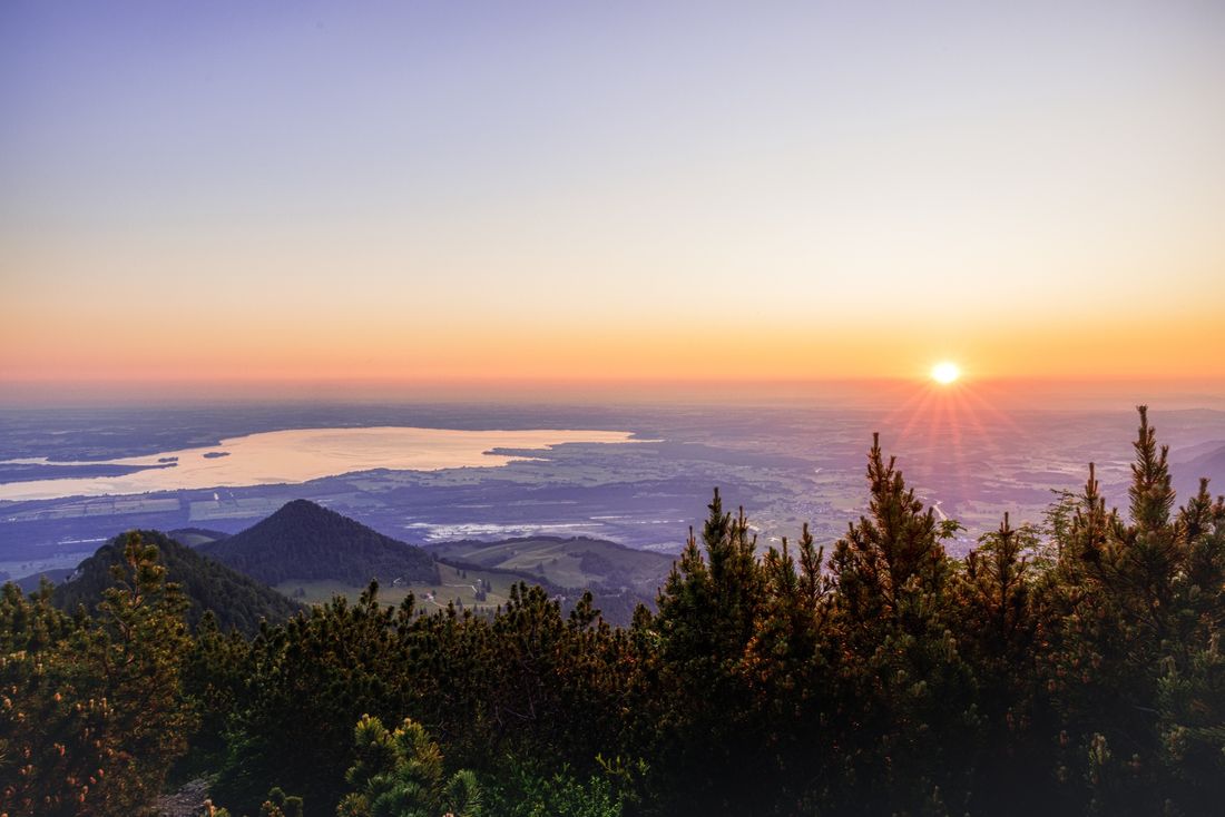 Sonnenaufgang auf der Hochplatte