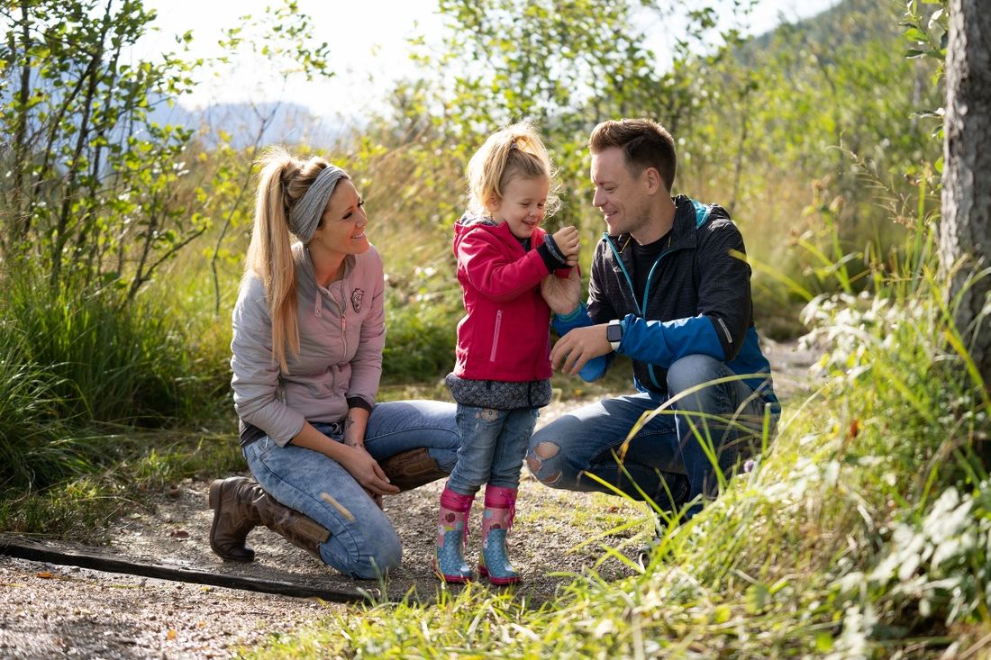 Familienspaß auf dem Moorerlebnisweg