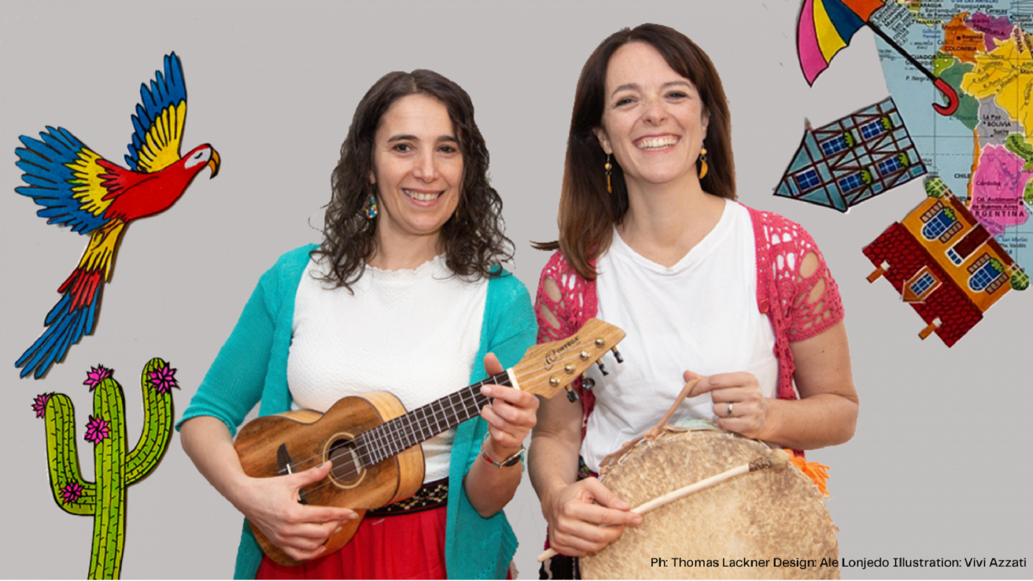 Umgedreht unterwegs © Thomas Lackner, Alejandra Lonjedo, Vivi Azzati