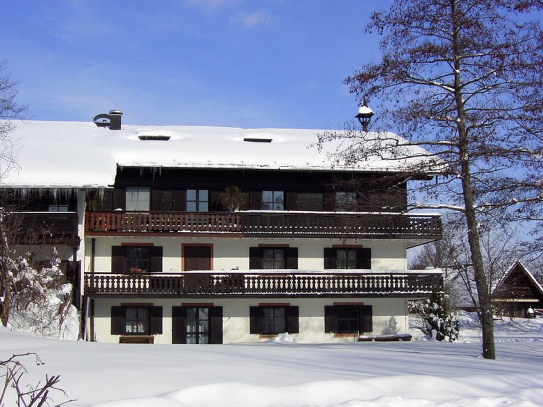 Hausansicht Winter