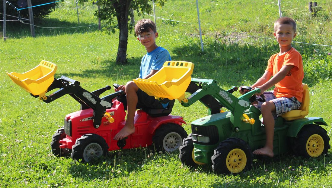 Traktor fahren mal anders