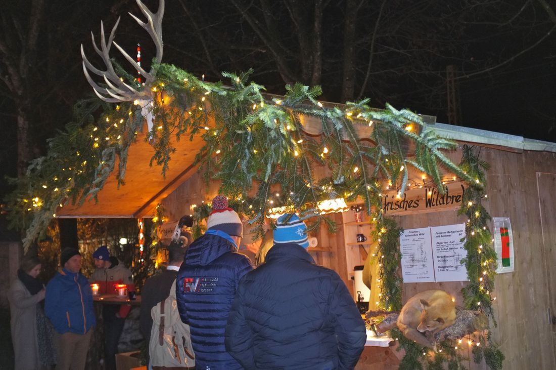 Christkindlmarkt Siegsdorf - Jägerhütte