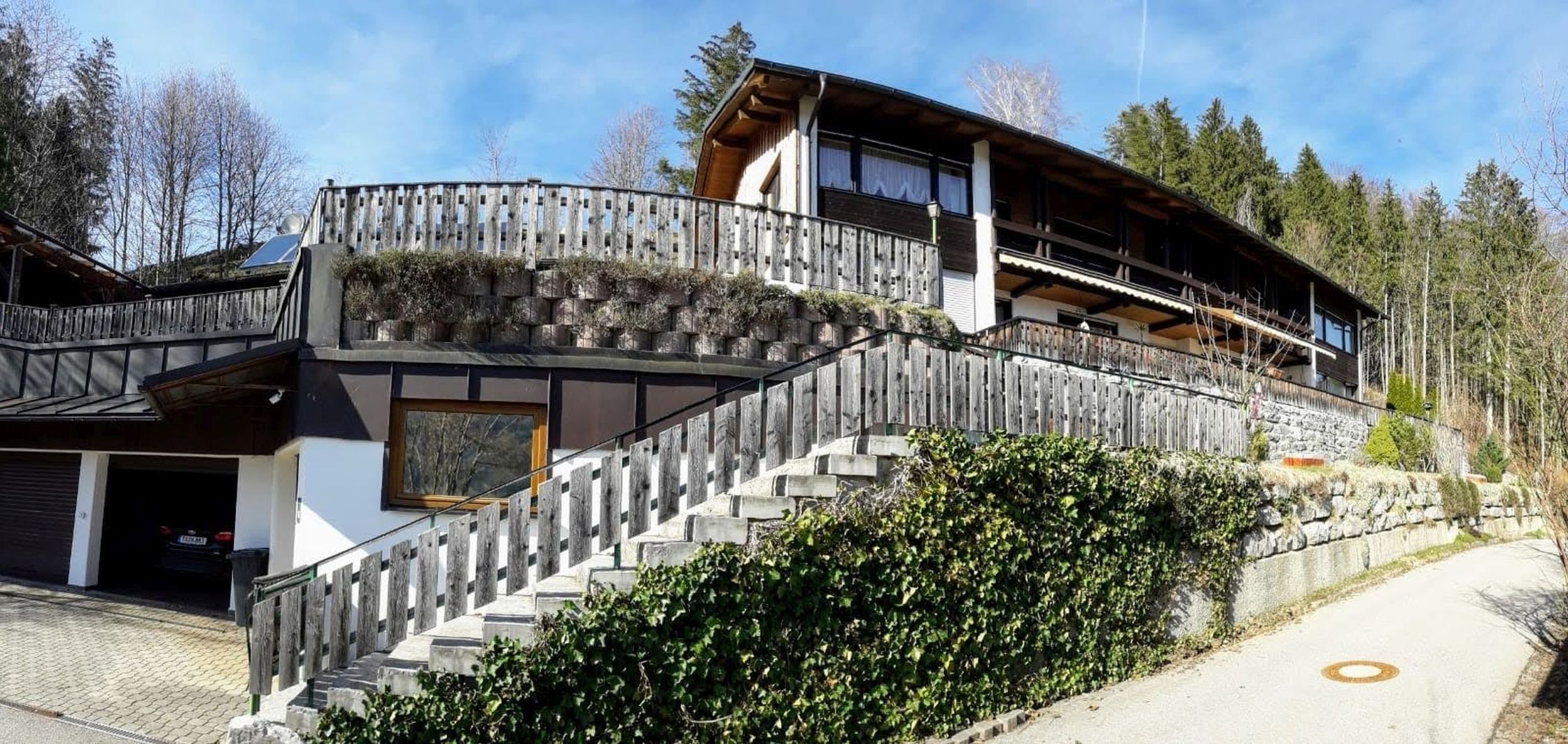Aussenansicht des Hauses