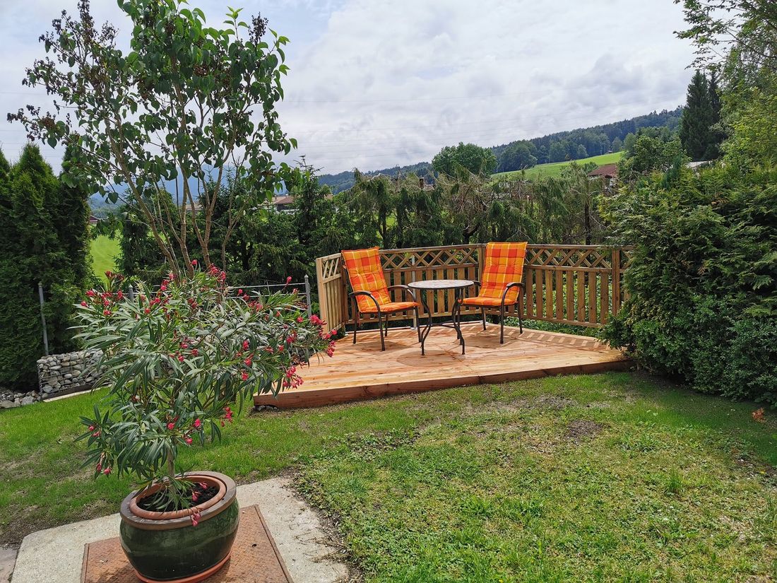 Freisitz mit Panoramablick
