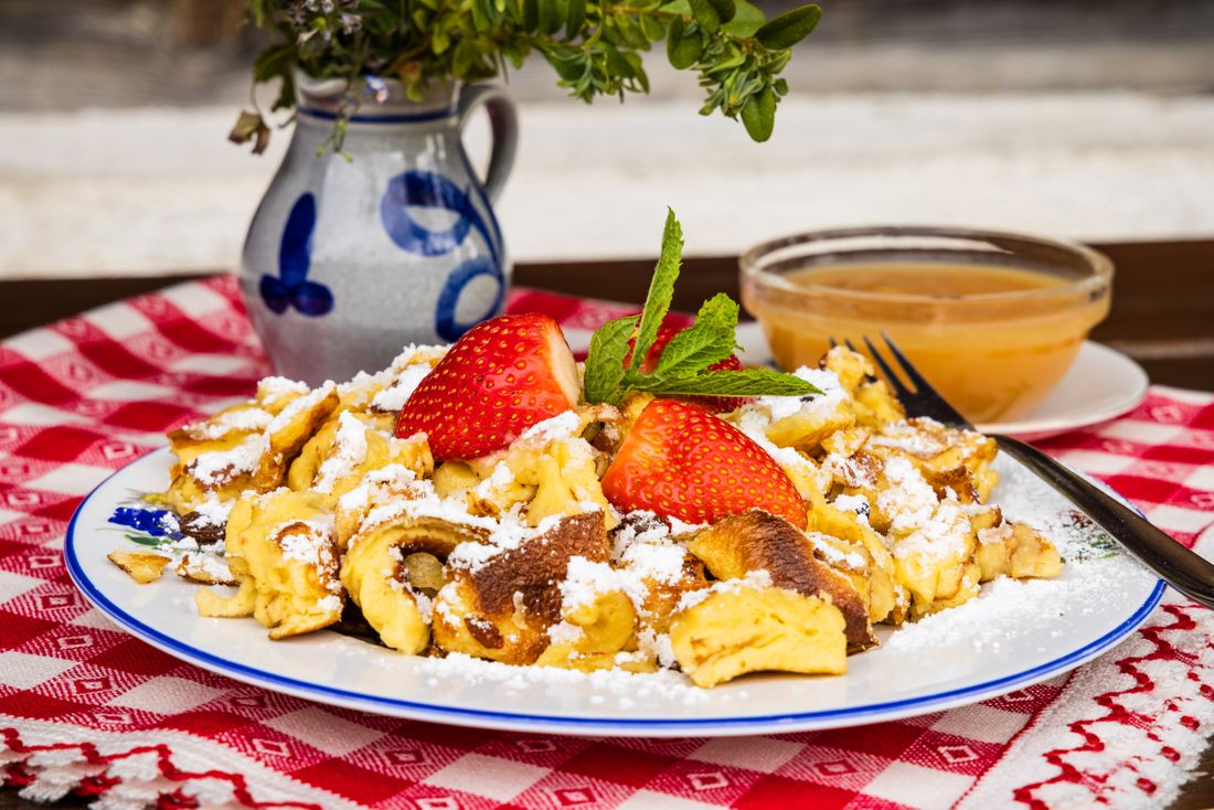 Frischer Kaiserschmarrn